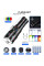 Ліхтар 4х18650 Power Bank Type-C білий лазер 5 фільтрів індикація заряду zoom NIGHT VISION AK177-1