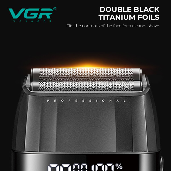 Комплект для стрижки 3 в 1 триммер машинка і шейвер VGR V-640 S3 Black