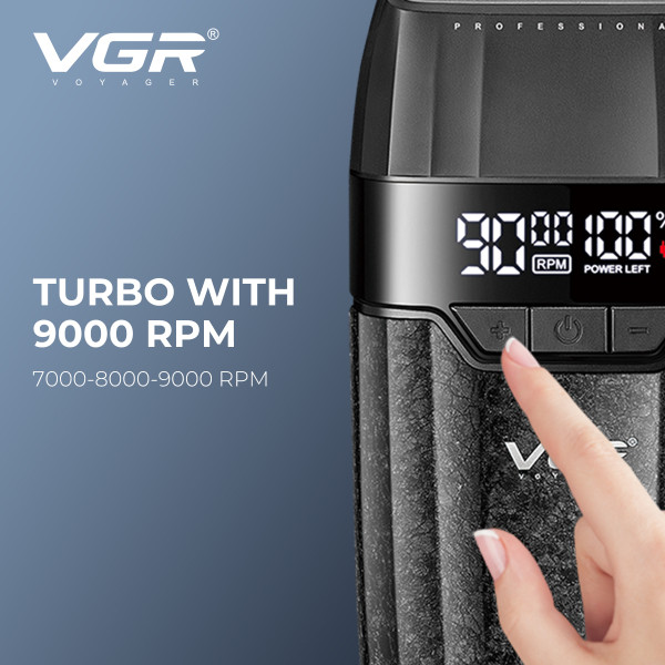 Комплект для стрижки 3 в 1 триммер машинка і шейвер VGR V-640 S3 Black