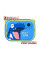 Фотоапарат дитячий миттєвого друку YT008, BLIUE DINOSAUR із підтримкою microSD card, 3Y+