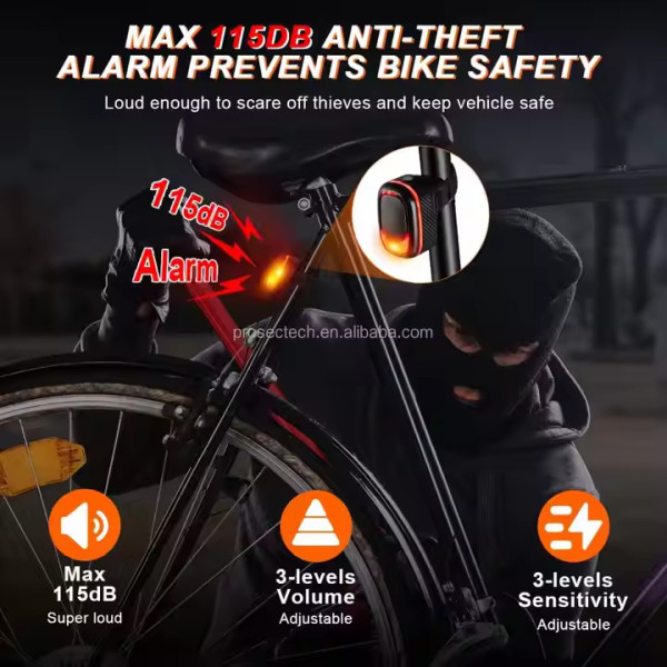 Сигналізація з габаритом та дзвінок виносна кнопка A5P-LED