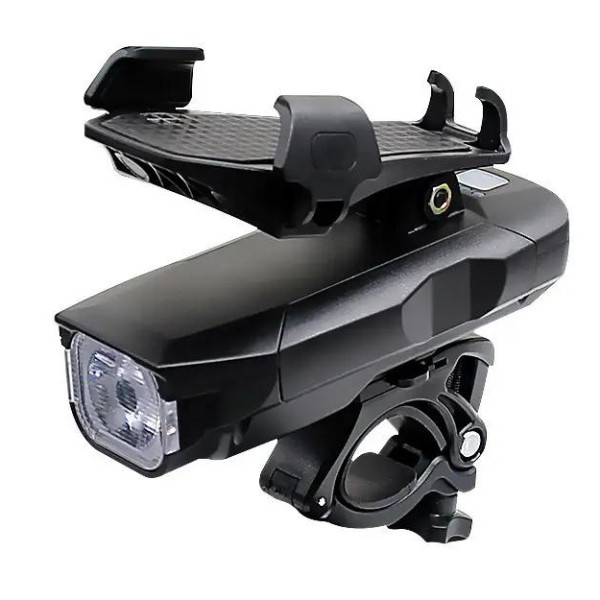 Фара ліхтар із сигналом та тримачем телефону 5 режимів BG-1951-HJ-068