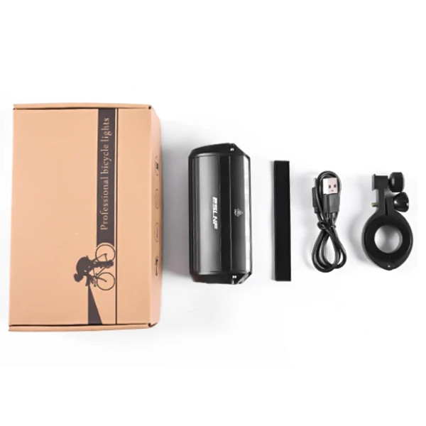 Велофара мощная EOS610-3LED, 900LM, Waterproof, Li-Ion аккумулятор, ЗУ Type-C