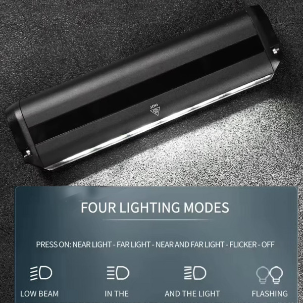 Велофара мощная EOS620-6LED, 1400LM, Waterproof, Li-Ion аккумулятор, ЗУ Type-C
