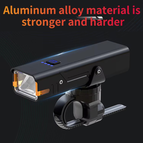 Велофара 310LM Li-Ion акумулятор ЗУ Type-C індикація заряду Q06