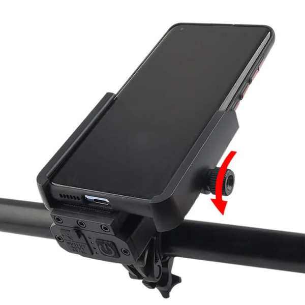 Велоліхтар Power Bank Li-Ion акумулятор ЗУ Type-C кріплення під телефон BK09-Z-03-3T6