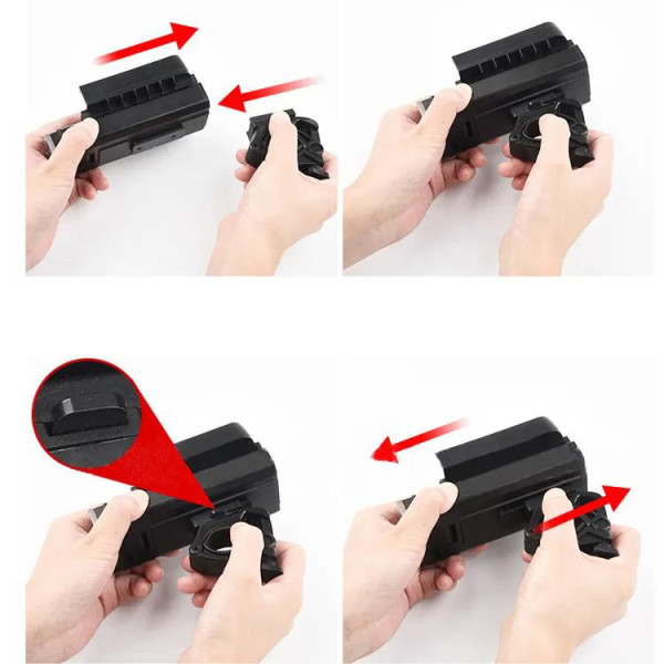 Велоліхтар Power Bank Li-Ion акумулятор ЗУ Type-C кріплення під телефон BK09-Z-03-3T6