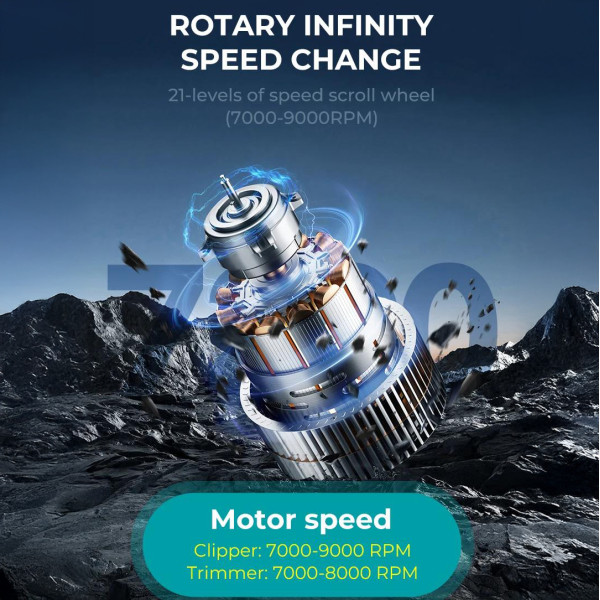 Комплект для стрижки 2 в 1 акумуляторна машинка та триммер VGR V-885 S2 Gold