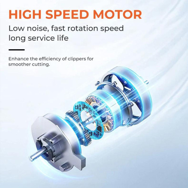 Машинка для стрижки акумуляторна 4 насадки 2000 mAh LED дисплей золотиста VGR V-904