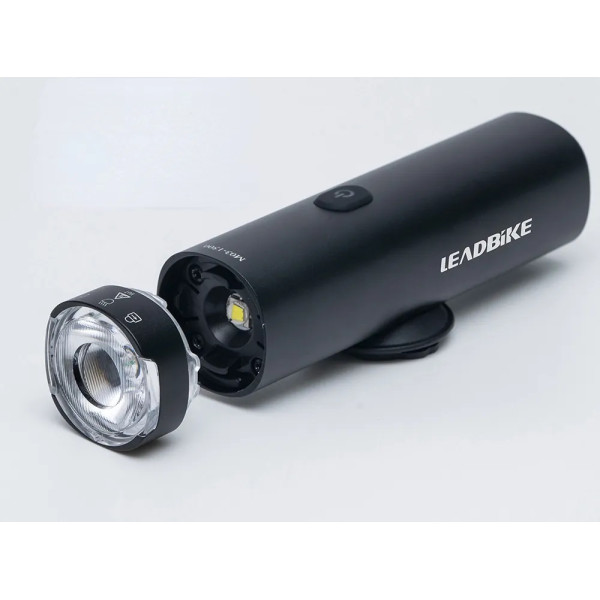 Велофара потужна 800LM 2500mAh водонепроникне блокування від дітей Li-Ion акумулятор ЗУ Type-C LEADBIKE M03-OSRAM