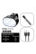 Велокомплект ZH-078-2LED ліхтар + STOP-14SMD, waterproof, Li-Ion акумулятор, ЗУ Type-C