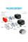 Велокомплект ZH-078-2LED ліхтар + STOP-14SMD, waterproof, Li-Ion акумулятор, ЗУ Type-C