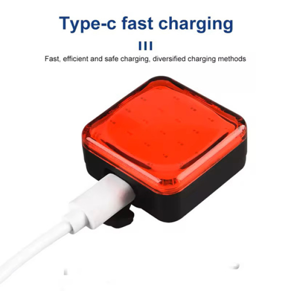 Велоліхтар водонепроникний Li-Ion акумулятор ЗУ Type-C MY-2107-25LED