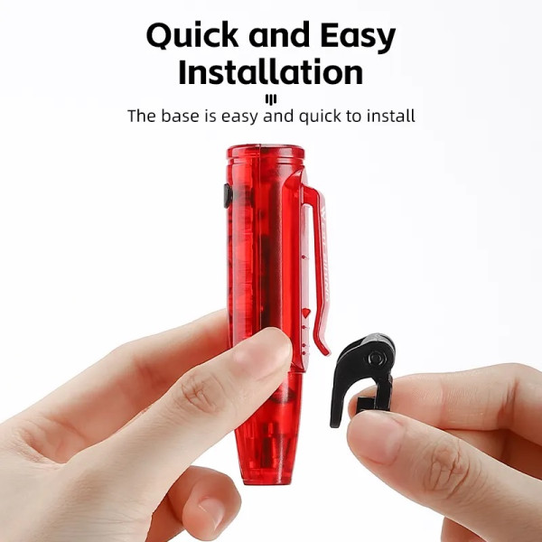 Велоліхтар із лазерною розміткою водонепроникний Li-Ion акумулятор ЗУ Type-C LEADBIKE LD77-LS-4LED