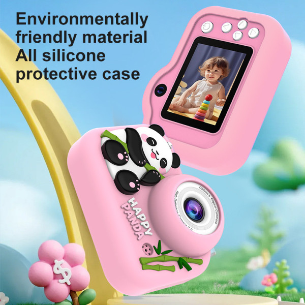 Дитячий фотоапарат Pink Panda M03