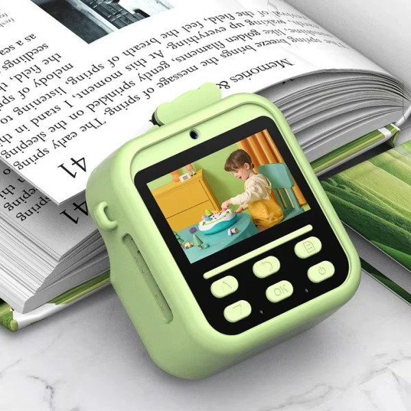 Дитячий фотоапарат миттєвого друку Green Panda S11