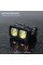 Ліхтар налобний K372-2COB(white+red), Motion Sensor, Li-Ion акумулятор, індикація заряду, ЗУ Type-C, Box