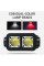 Ліхтар налобний K372-2COB(white+red), Motion Sensor, Li-Ion акумулятор, індикація заряду, ЗУ Type-C, Box
