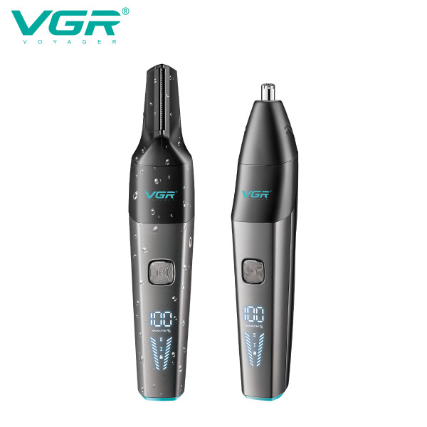 Тример 2 в 1 для носа та волосся акумуляторний IPX5 VGR V-603