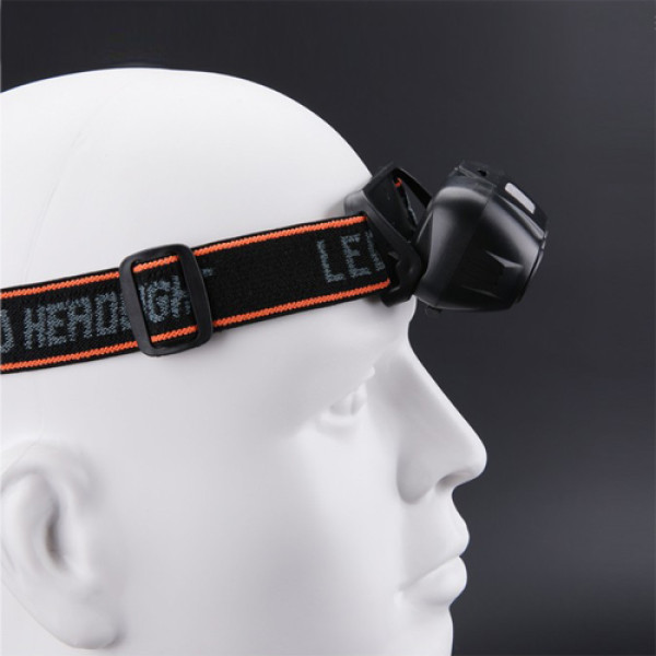 Ліхтар налобний KX-215-LED+2COB, 1x18650, ЗУ Type-C, Box