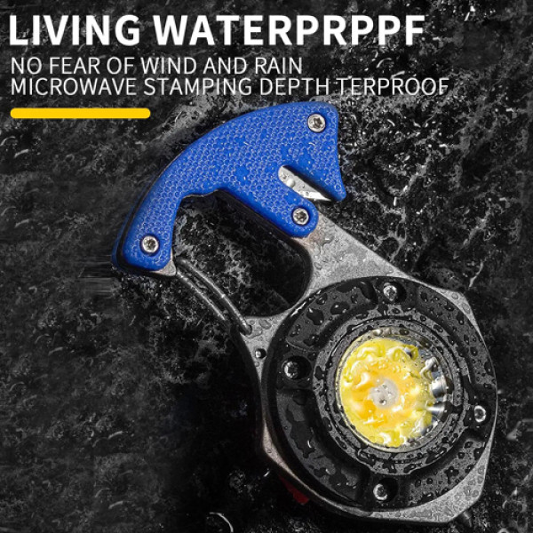 Ліхтар Li-Ion акум Type-C мультитул магніт карабін викрутка MULTIFUNCTIONAL W5143-COB