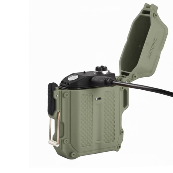 Ліхтар Li-Ion акум Type-C вологозахист запальничка індикація MULTIFUNCTIONAL D54-2COB