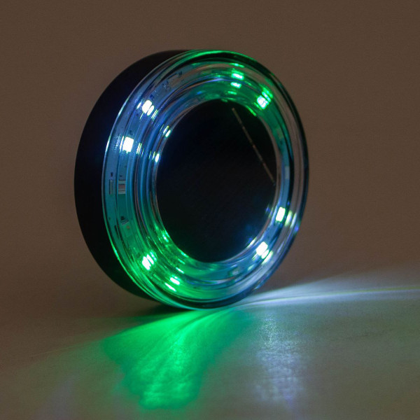 Велоліхтар сонячна батарея водонепроникний Li-Ion акумулятор ЗУ Type-C HYD-085-SMD-RGB