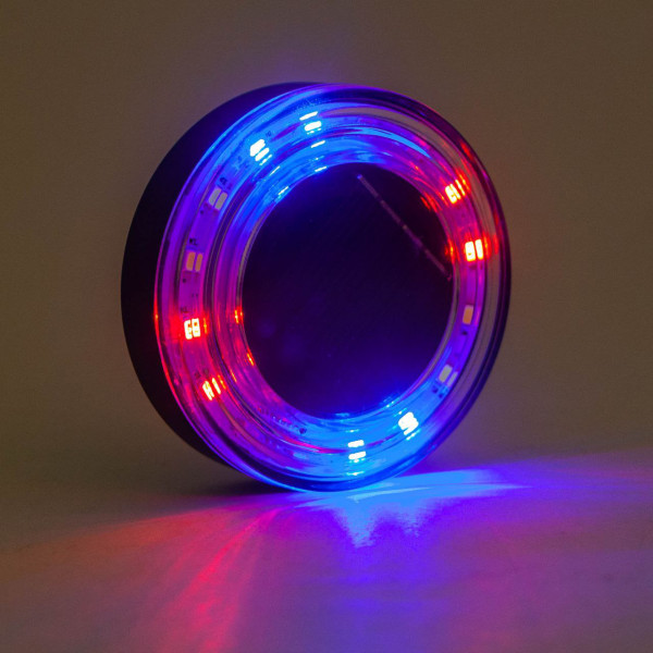 Велоліхтар сонячна батарея водонепроникний Li-Ion акумулятор ЗУ Type-C HYD-085-SMD-RGB