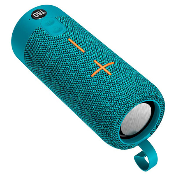 Bluetooth колонка радіо speakerphone бірюзова TG619