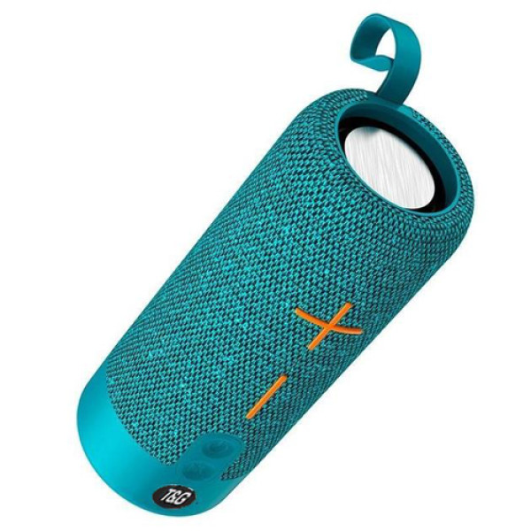 Bluetooth колонка радіо speakerphone бірюзова TG619