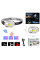 Ліхтар налобний SH-S9-XPE+COB+3SMD(red), Motion Sensor, вбудований акумулятор, ЗУ Type-C, Box