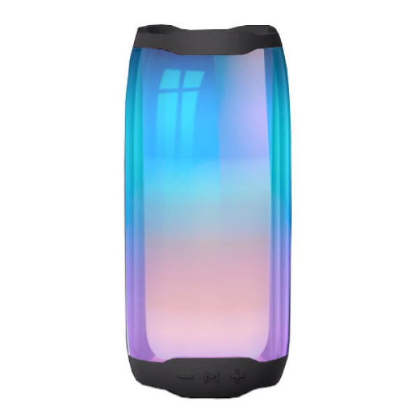 Bluetooth колонка Power Bank радіо speakerphone Full lightshow чорна Pulse 4