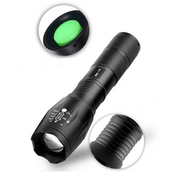 Ліхтар Police 1831-T6, 1х18650/3хААА, zoom, ЗУ USB, Box