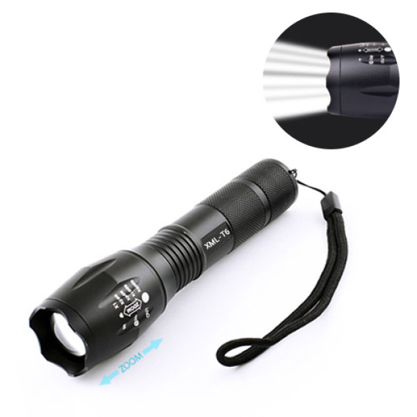 Ліхтар Police 1831-T6, 1х18650/3хААА, zoom, ЗУ USB, Box