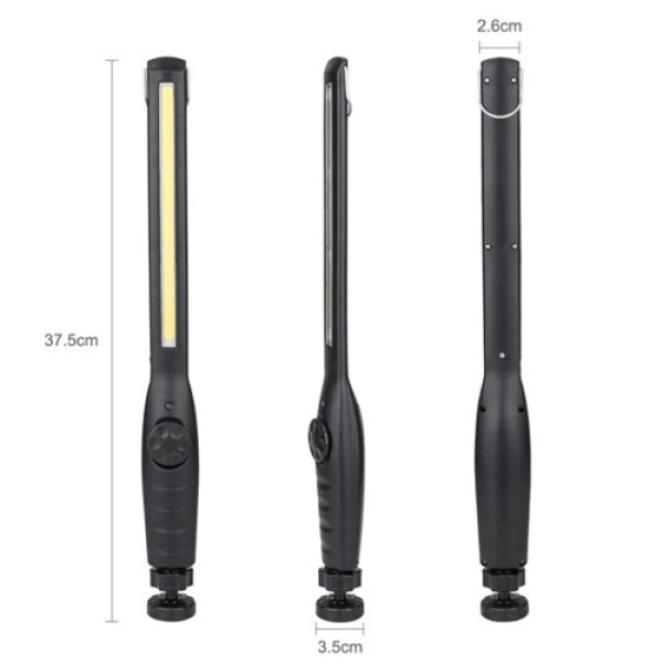 Ліхтар WORKLIGHT BL-821-COB, Li-Ion акумулятор, поворот 180 º +180 º, магніт, гак, ЗУ microUSB