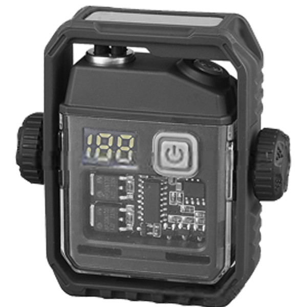 Ліхтар Li-Ion акумулятор Type-C запальничка індикація заряду MULTIFUNCTIONAL D68-COB