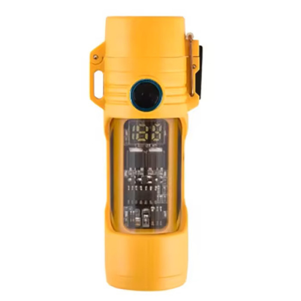 Ліхтар Li-Ion акум Type-C запальничка індикація заряду MULTIFUNCTIONAL D66-COB