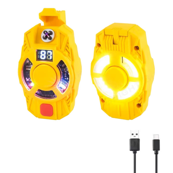 Ліхтар Li-Ion акум Type-C запальничка індикація заряду MULTIFUNCTIONAL D73-1-COB