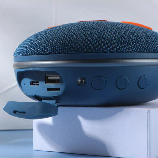 Bluetooth колонка радіо speakerphone синя TG648