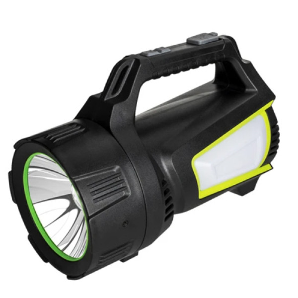 Ліхтар 4x18650 Power Bank Type-C white+red+blue Box T100A-10W+2COB