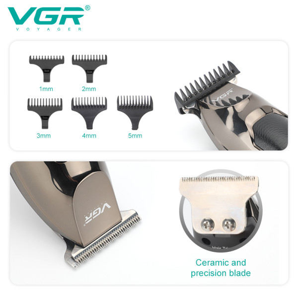 Тример акумуляторний 4 насадки VGR V-030