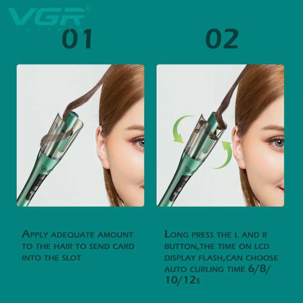 Стайлер-плойка для автоматичної завивки волосся VGR V-583