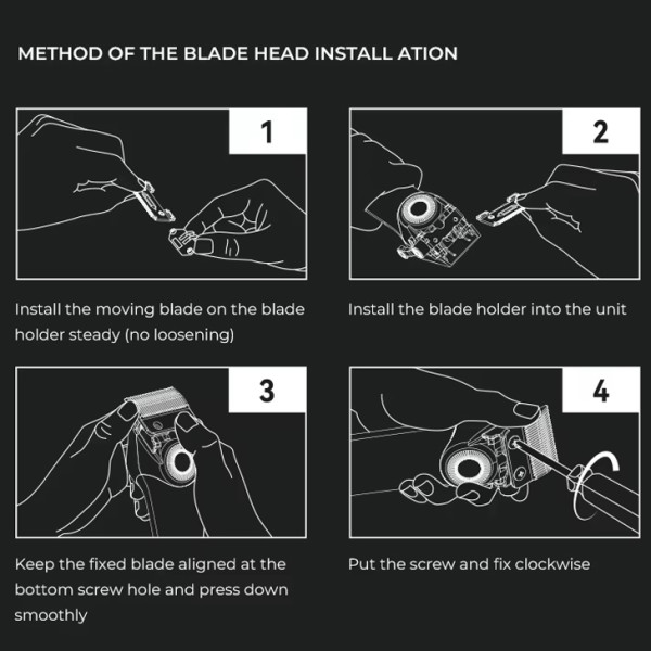 Машинка для стрижки акумуляторна 6 насадок TURBO 9000 RPM керамічне лезо золотиста VGR V-003