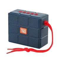 Bluetooth колонка радіо speakerphone RGB підсвічування синє TG311