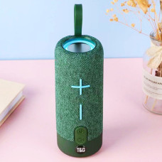 Bluetooth колонка радіо speakerphone RGB підсвічування зелене TG619C