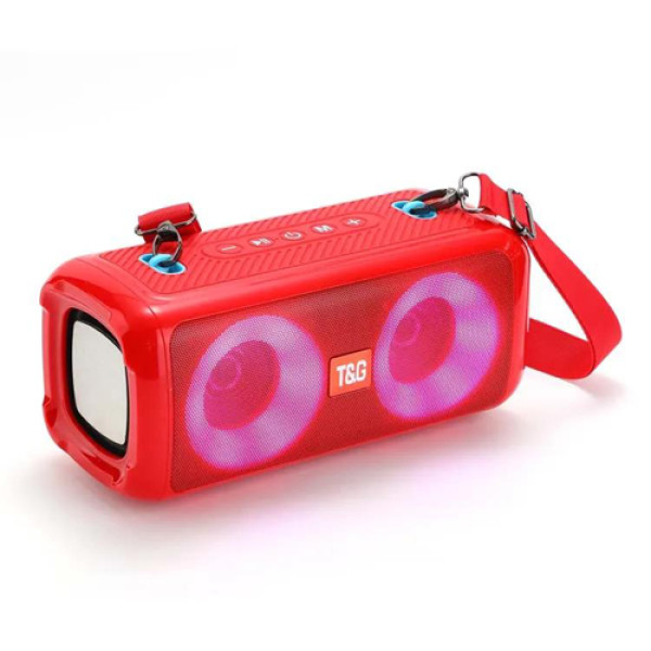Bluetooth колонка радіо speakerphone червона TG641