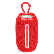 Bluetooth колонка радіо speakerphone RGB підсвічування червоне TG653
