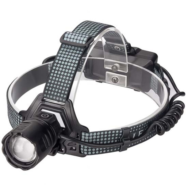 Ліхтар 2x18650 Type-C білий лазер 4 кольори zoom Box 8505 WHITE LASER