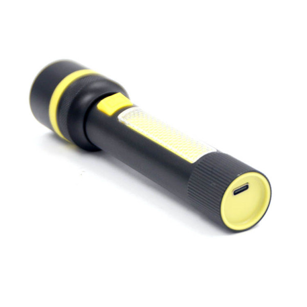 Фонарь 24094-WHITE LASER LED PM10-TG+COB(White+Red), Li-Ion аккумулятор, ЗУ Type-C, zoom