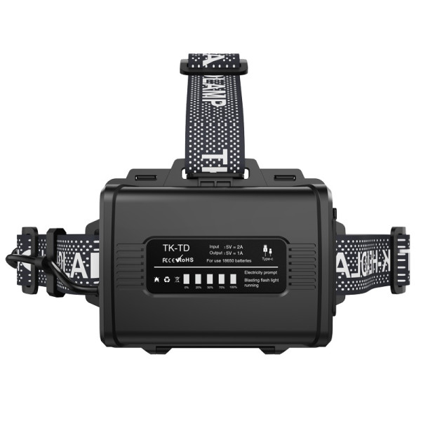 Ліхтар 3x18650 Power Bank Type-C zoom Box BL-TD-T28-TG